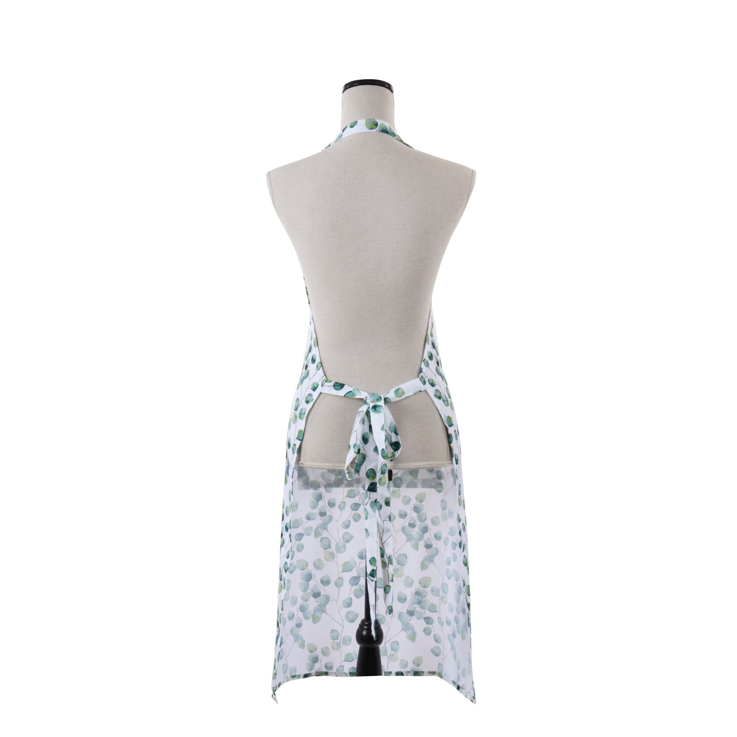 Green Eucalyptus Leaf Apron 100% polyester Size: 24" x 36"