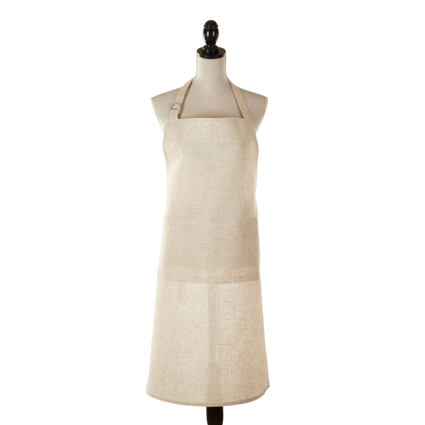 Natural Tan Tuscany Apron 80% polyester - 20% linen Size: 27" x 35"