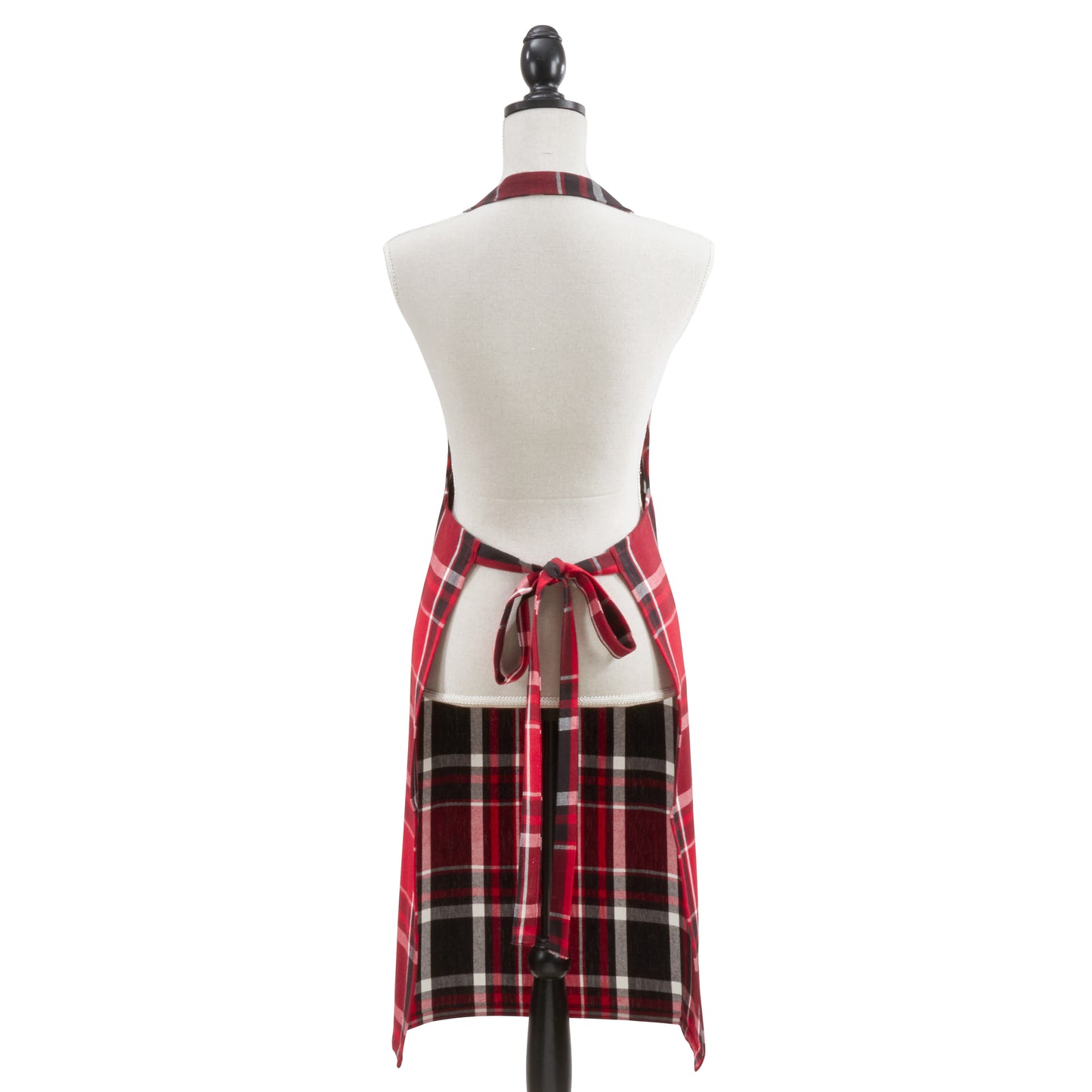 Red Plaid Apron 100% cotton Size: 24" x 36"