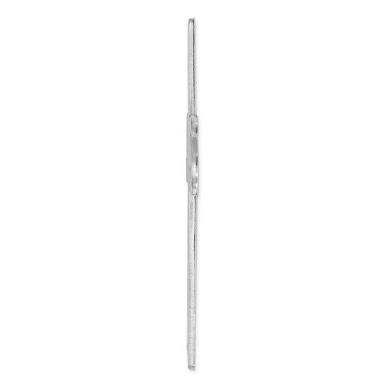 Occasion Gallery Gifts, 925 Sterling Silver Rhodium-plated Jesus Cross Bookmark