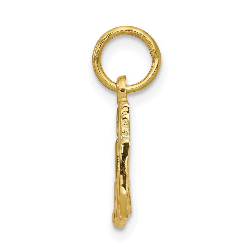 Million Charms 10K Yellow Gold Themed 50Th Anniversary Milestone Charm