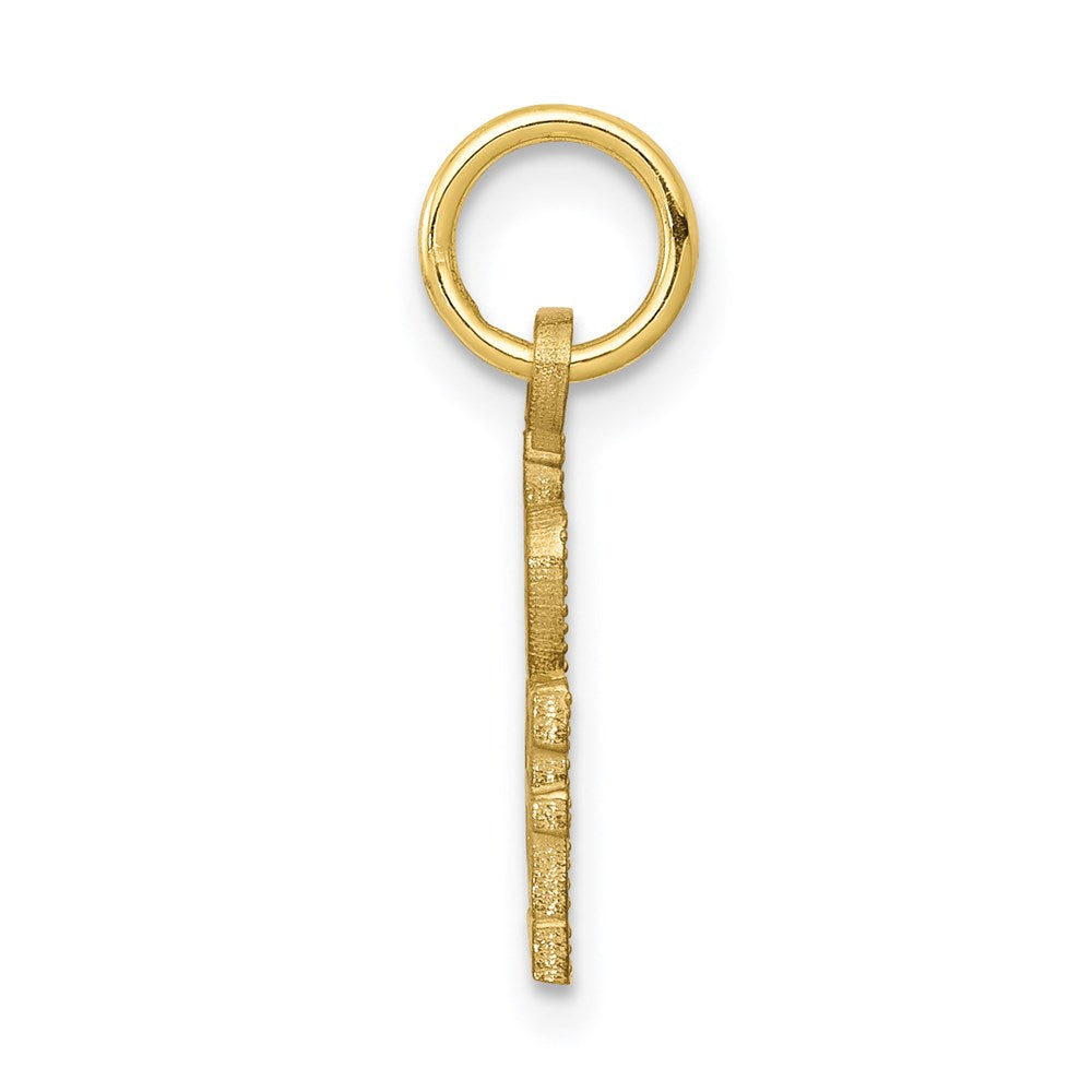 Million Charms 10K Yellow Gold Themed Sports Golf Charm