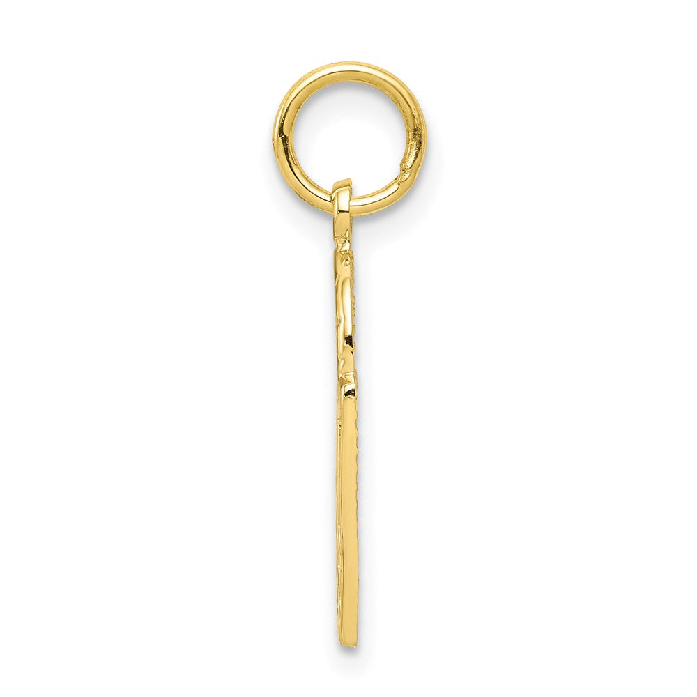 Million Charms 10K Yellow Gold Themed Sports Basketball Charm