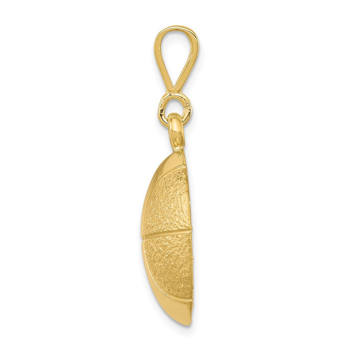 Million Charms 10K Yellow Gold Themed Sports Basketball Charm