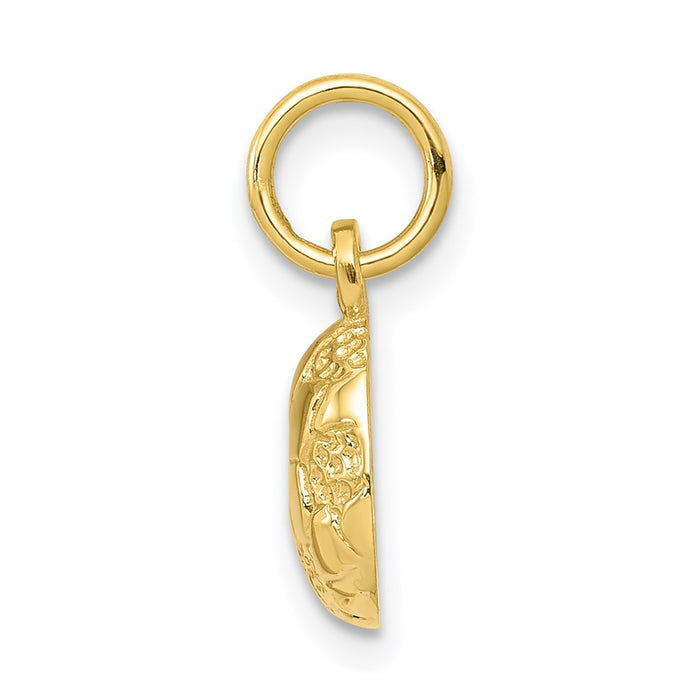 Million Charms 10K Yellow Gold Themed Sports Soccer Charm