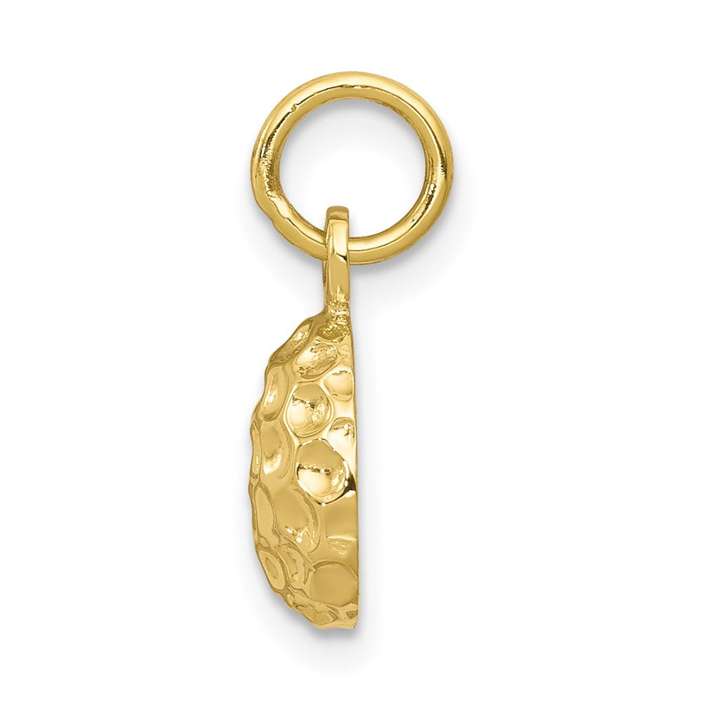 Million Charms 10K Yellow Gold Themed Sports Golf Charm