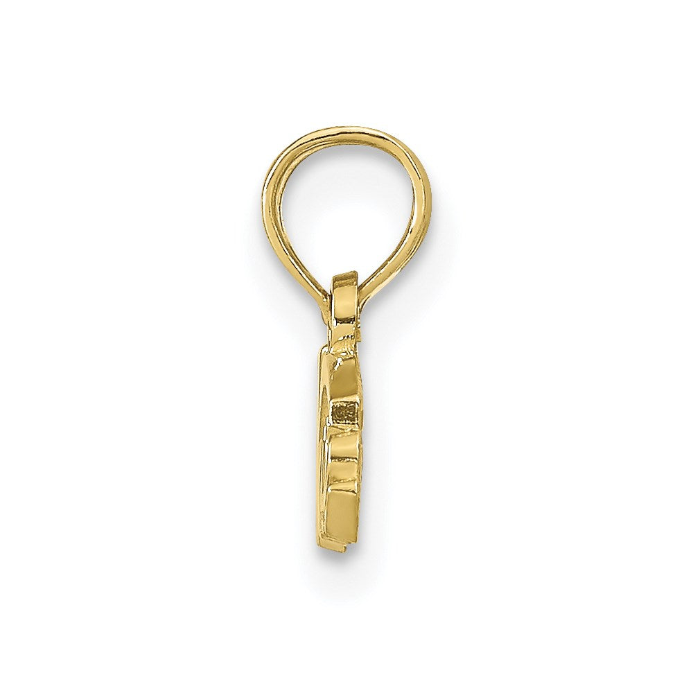 Million Charms 10K Yellow Gold Themed Nurse Pendant