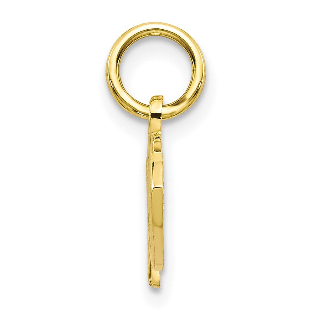 Million Charms 10K Yellow Gold Themed Jesus Fish Charm