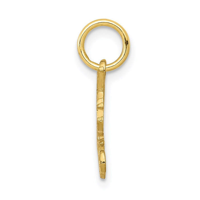 Million Charms 10K Yellow Gold Themed Happy Sweet 16 Birthday Charm