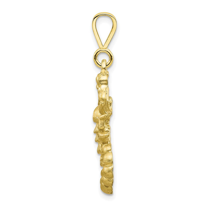 Million Charms 10K Yellow Gold Themed Scorpion Charm