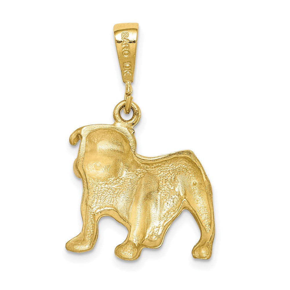 Million Charms 10K Yellow Gold Themed Dog Charm
