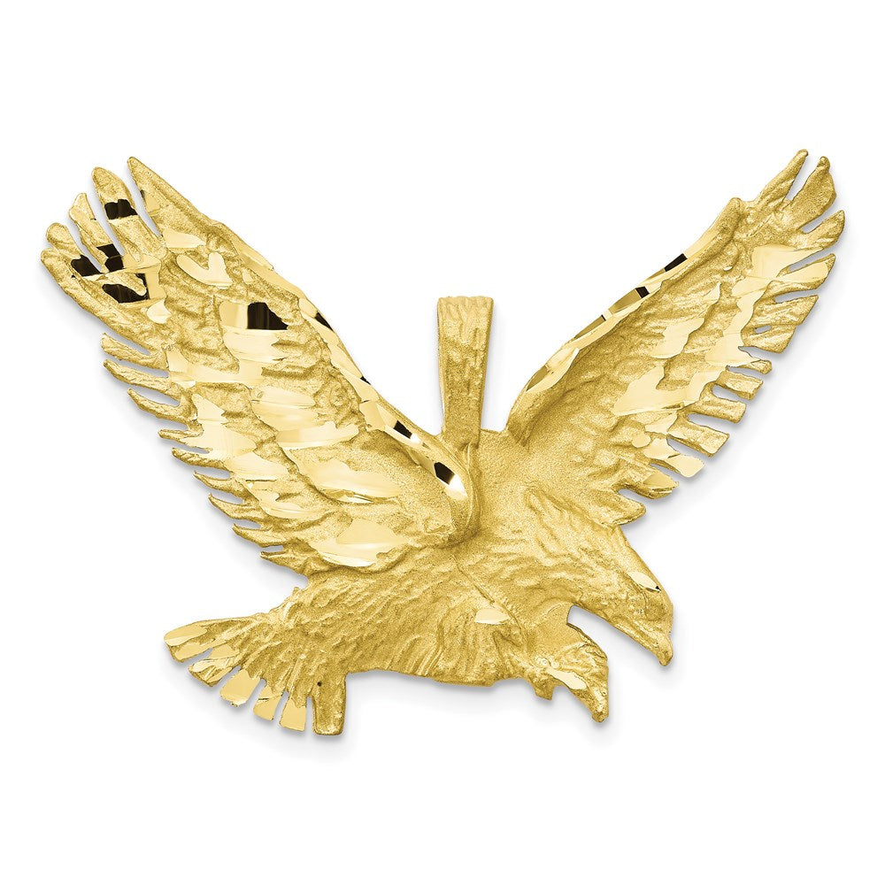 Million Charms 10K Yellow Gold Themed Eagle Charm