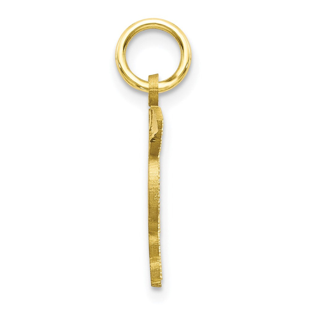 Million Charms 10K Yellow Gold Themed Solid Doctor Of Medicine Md Charm