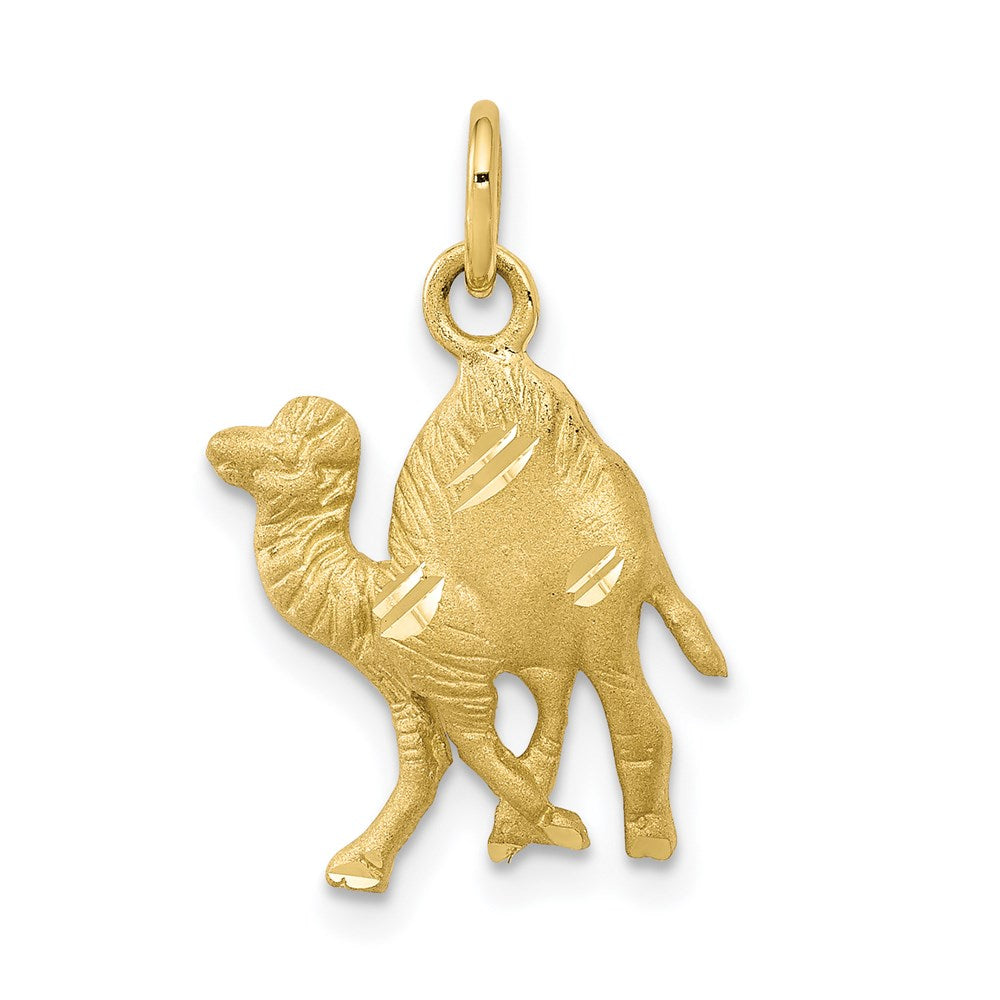 Million Charms 10K Yellow Gold Themed Camel Charm