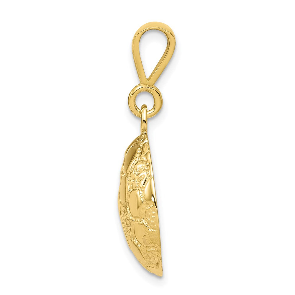 Million Charms 10K Yellow Gold Themed Sports Soccer Ball Charm