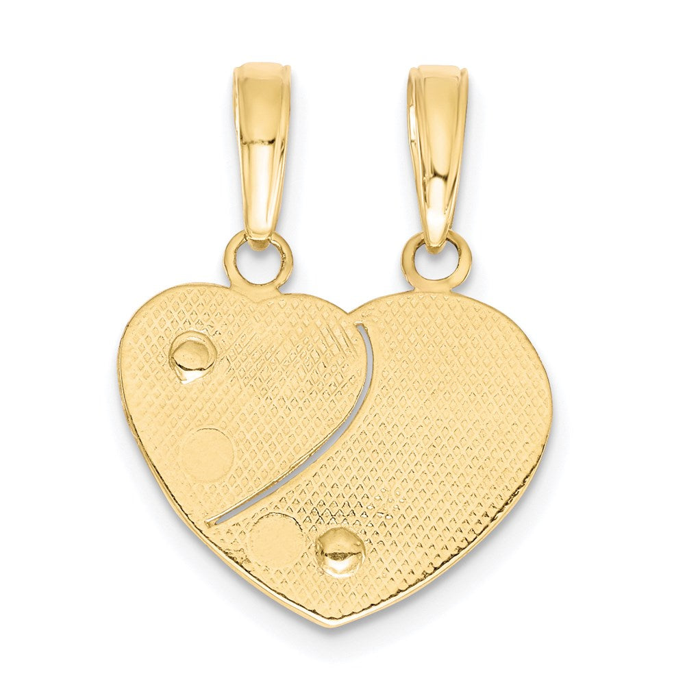 Million Charms 10K Rose & Yellow Gold Themed Mommy/Me 2 Piece Break-A-Part Charm