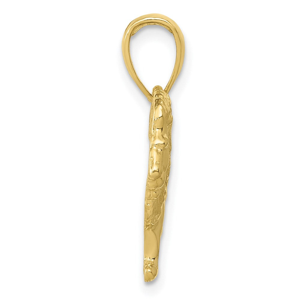 Million Charms 10K Yellow Gold Themed Lion Charm