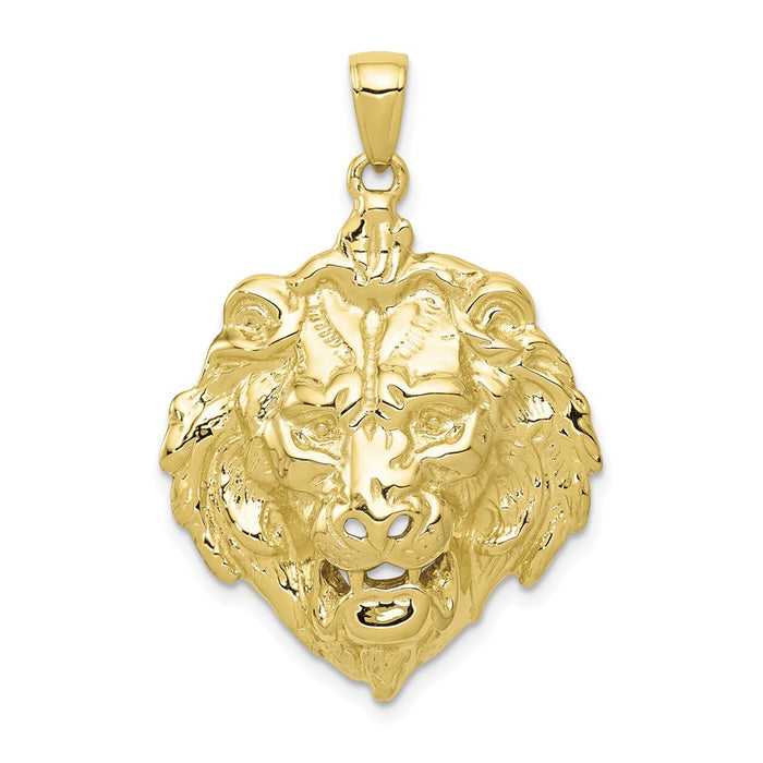 Million Charms 10K Yellow Gold Themed Lion Charm