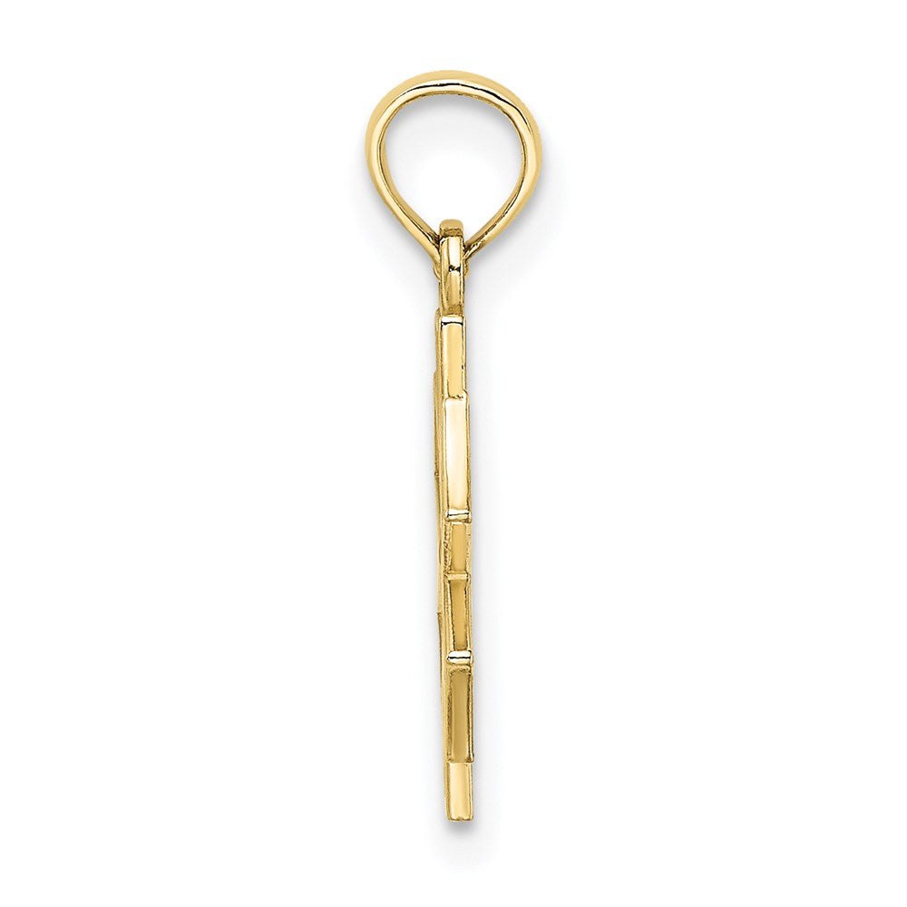 Million Charms 10K Yellow Gold Themed Medical Jewelry Symbol Pendant