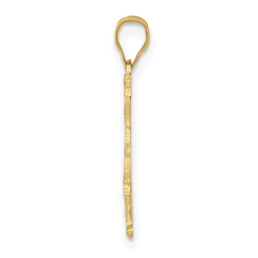 Million Charms 10K Yellow Gold Themed Boy & Girl Charm