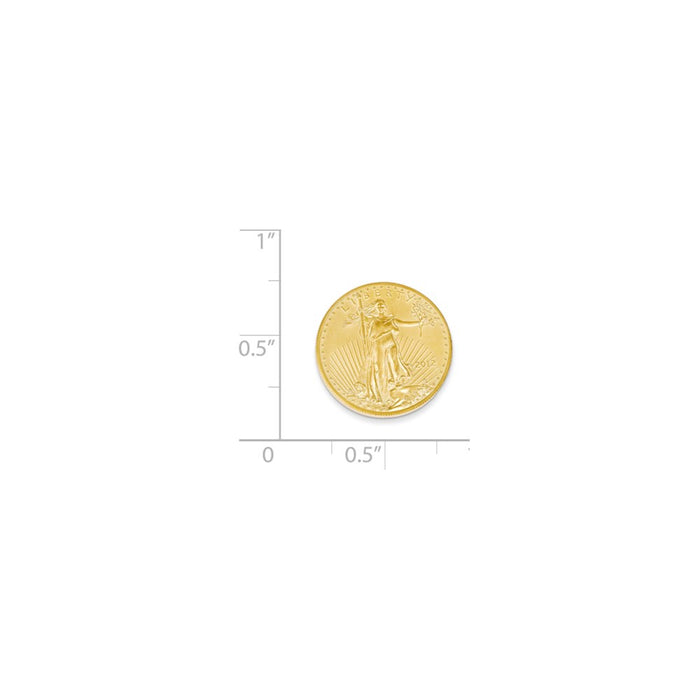Million Charms 22K 1/10Th oz American Eagle Coin