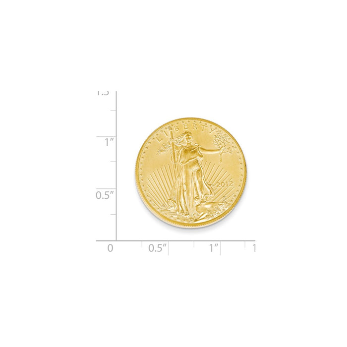 Million Charms 22K 1/2 oz American Eagle Coin