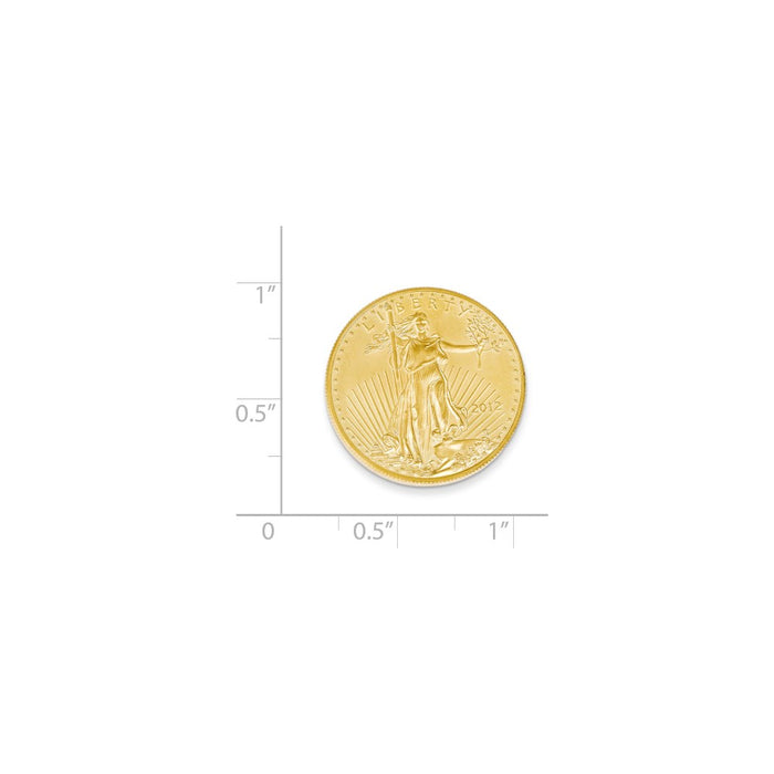 Million Charms 22K 1/4 Oz American Eagle Coin