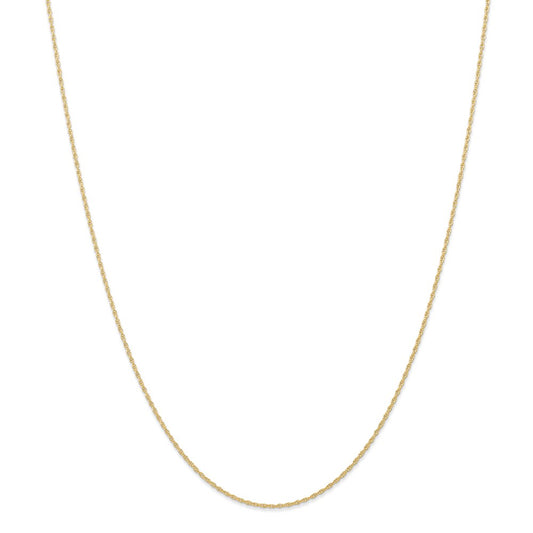 Million Charms 14k Yellow Gold, Necklace Chain, .95 mm 8R Carded Chain, Chain Length: 16 inches