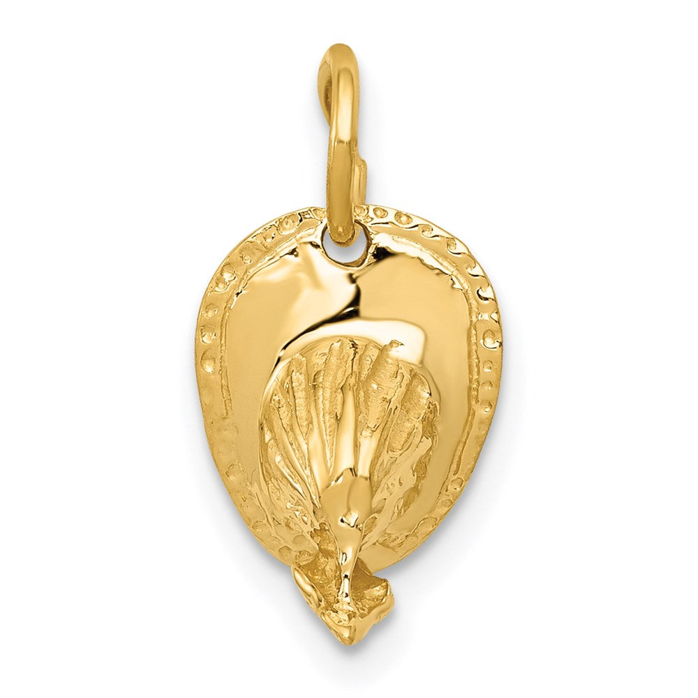 Million Charms 14K Yellow Gold Themed Fireman'S Hat Charm