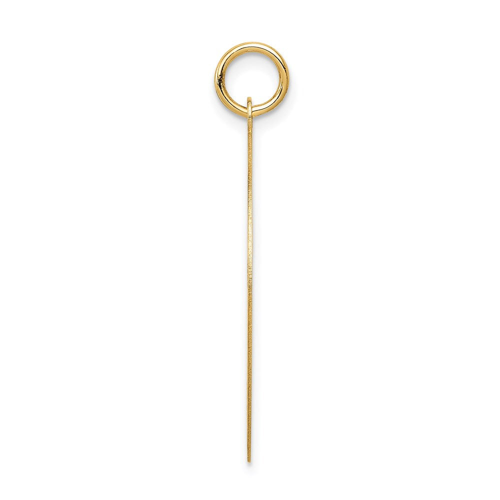 Million Charms 14K Yellow Gold Themed Happy Anniversary Milestone Charm