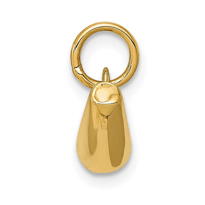 Million Charms 14K Yellow Gold Themed Megaphone Charm
