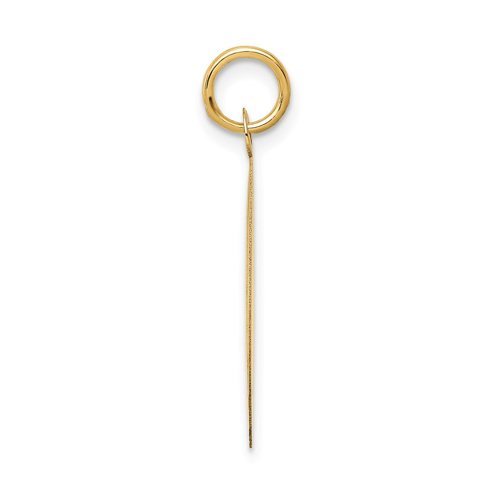 Million Charms 14K Yellow Gold Themed Happy Anniversary Milestone Charm