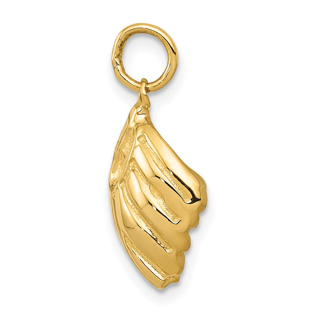 Million Charms 14K Yellow Gold Themed Sports Baseball Glove Charm