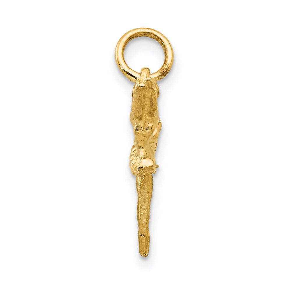 Million Charms 14K Yellow Gold Themed Ballerina Charm