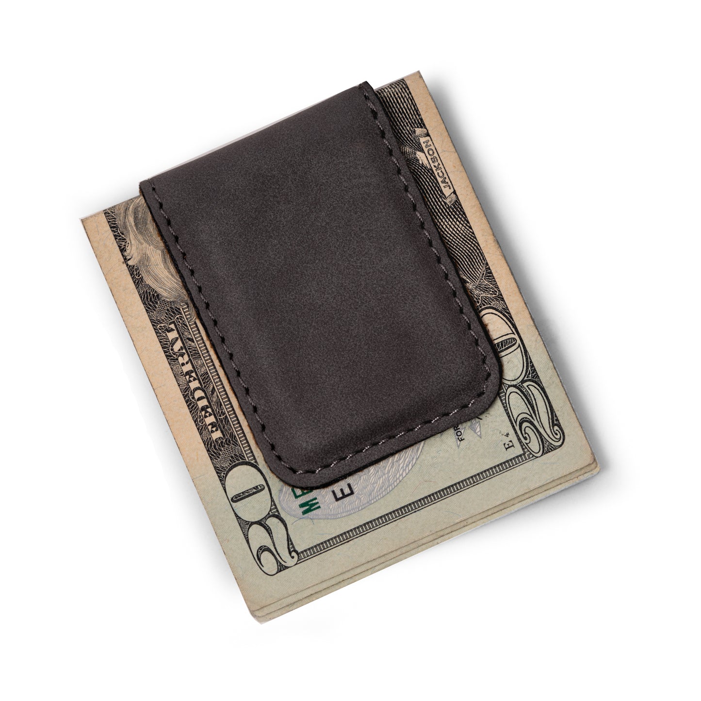 Occasion Gallery Grey Color Vintage grey money clip  1.75 L x 0.1 W x 2.5 H in.
