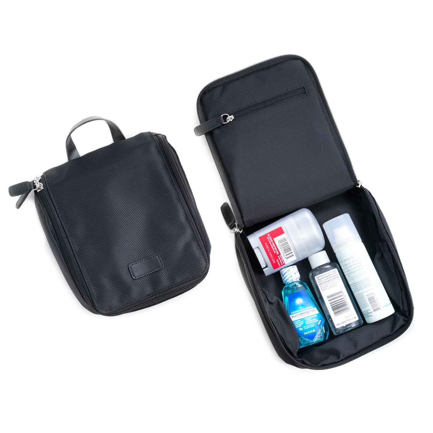 Occasion Gallery Black Color Black Ballistic Nylon Storage Case & Accessories Pouch 7 L x 6.5 W x 2 H in.