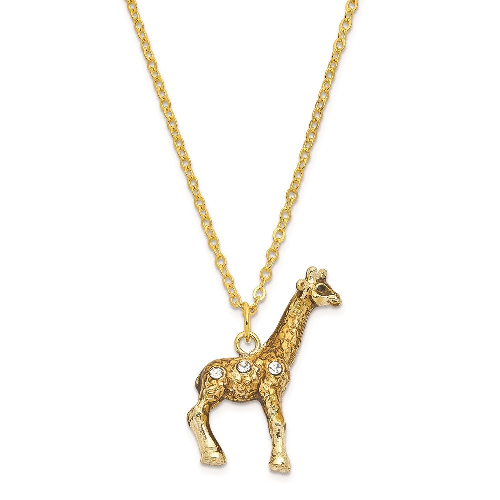 Jere Luxury Giftware, Bejeweled GRACIE Gentle Giraffe Trinket Box with Matching Pendant Trinket Box & Keepsake Container Collectible Gift by Jere Luxury Giftware