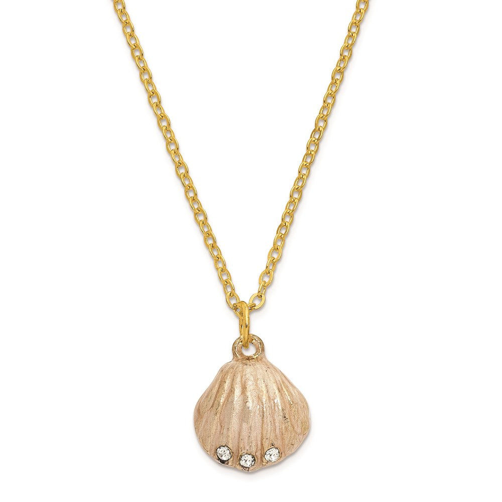Jere Luxury Giftware, Bejeweled PINKY Clam Shell Trinket Box with Matching Pendant Trinket Box & Keepsake Container Collectible Gift by Jere Luxury Giftware