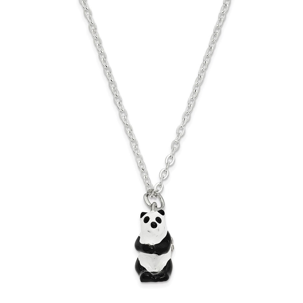 Jere Luxury Giftware, Bejeweled TING TING Full Crystal Panda Bear Trinket Box with Matching Pendant Trinket Box & Keepsake Container Collectible Gift by Jere Luxury Giftware