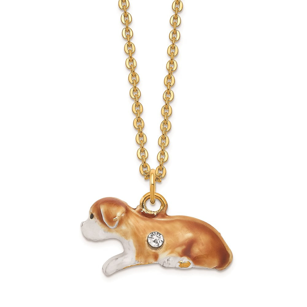 Jere Luxury Giftware, Bejeweled OTIS Bassett Hound Trinket Box with Matching Pendant Trinket Box & Keepsake Container Collectible Gift by Jere Luxury Giftware