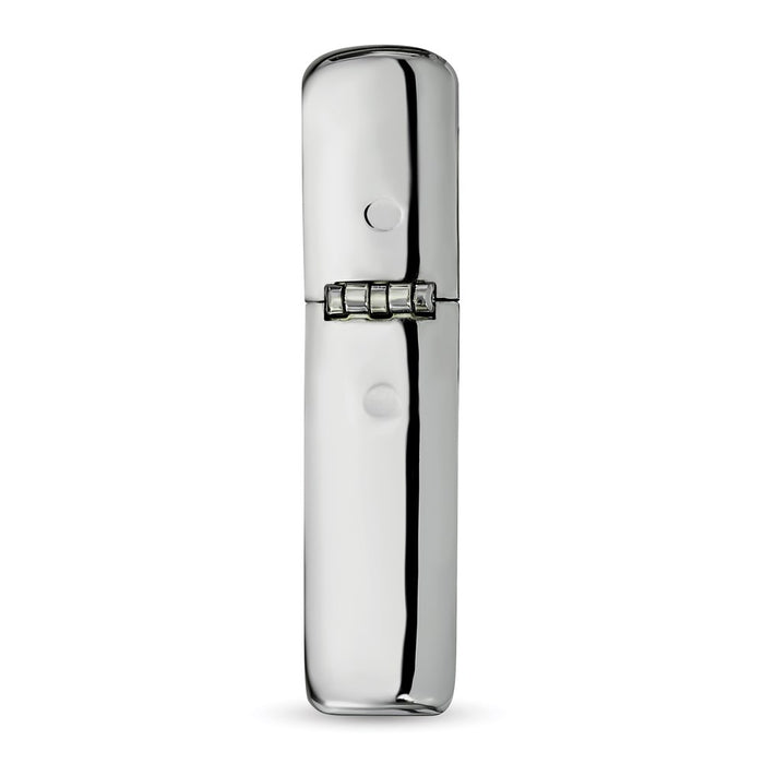 Zippo Brushed Chrome Black Abstract Lighter