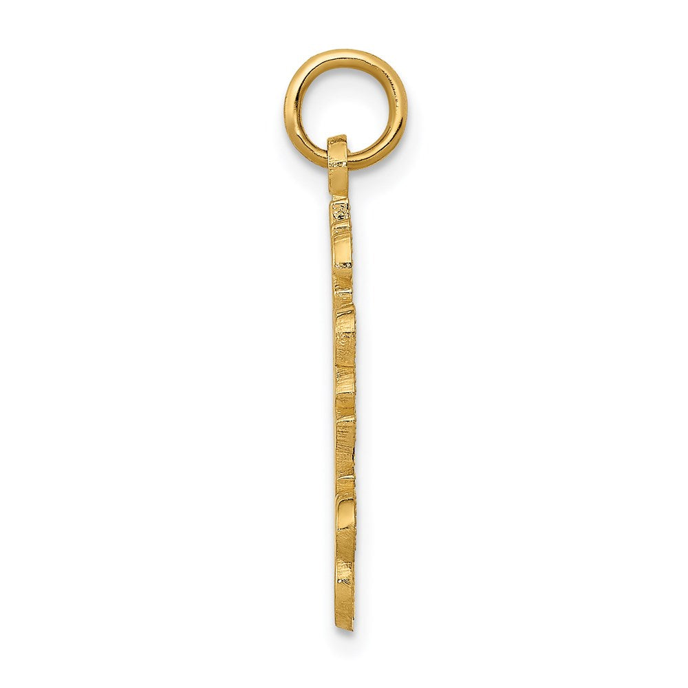 Million Charms 14K Yellow Gold Themed #1 Wife Charm