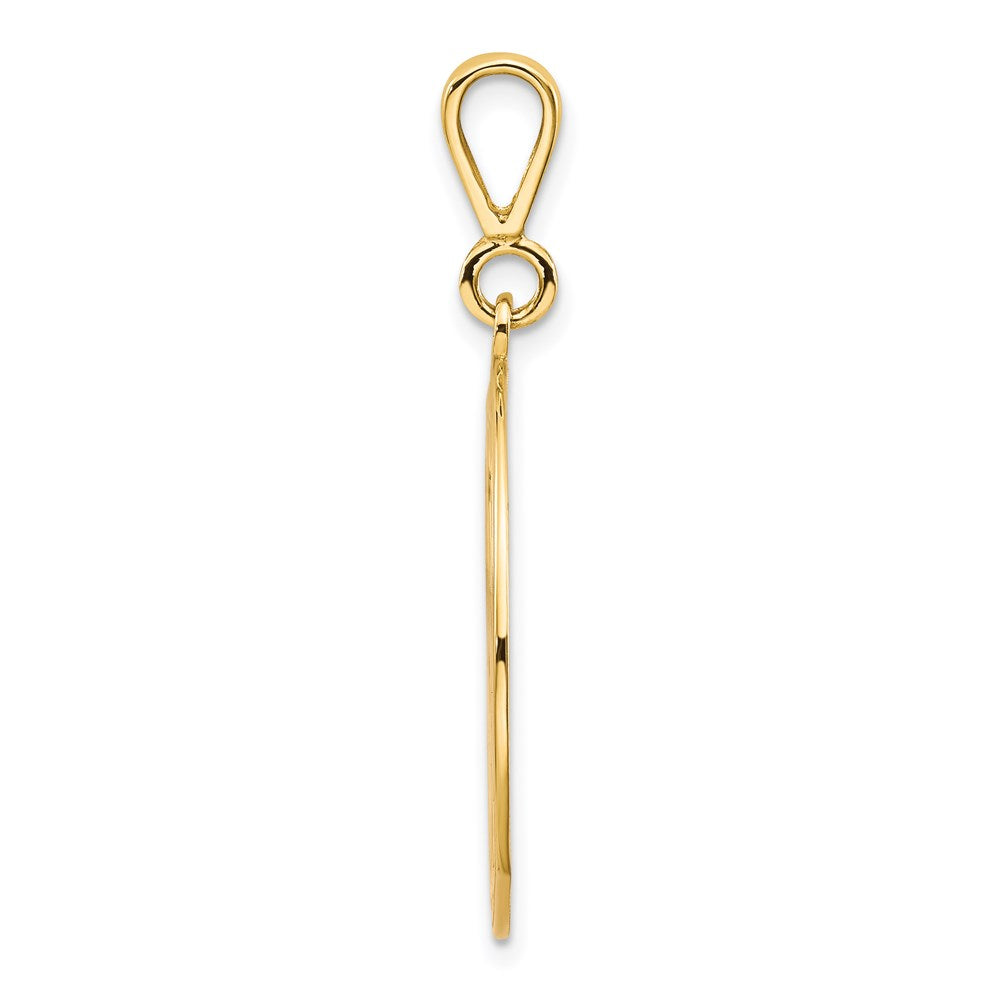 Million Charms 14K Yellow Gold Themed Large Masonic Pendant