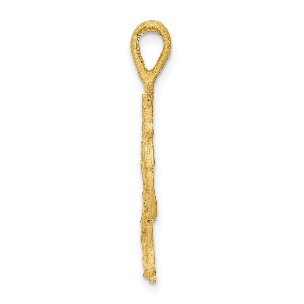 Million Charms 14K Yellow Gold Themed Unicorn Charm
