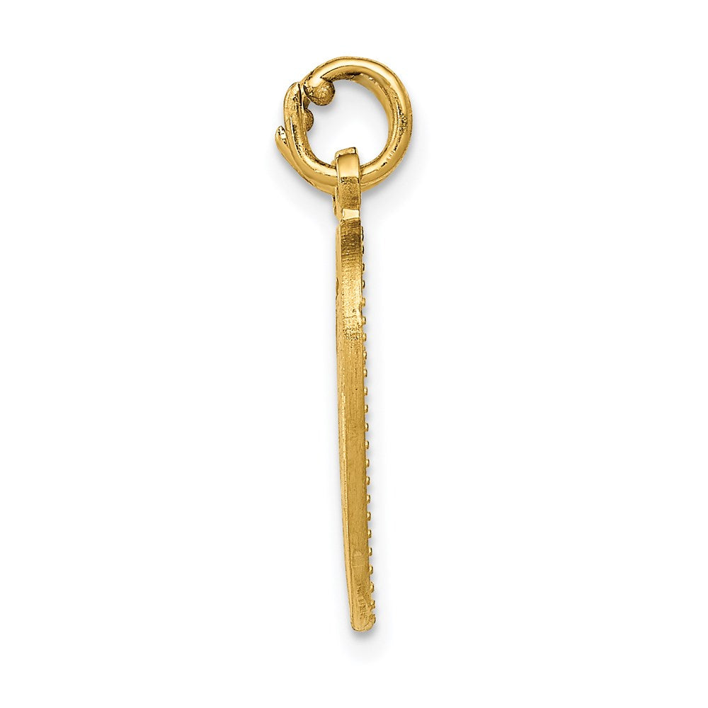 Million Charms 14K Yellow Gold Themed Best Sister Break-Apart Charm