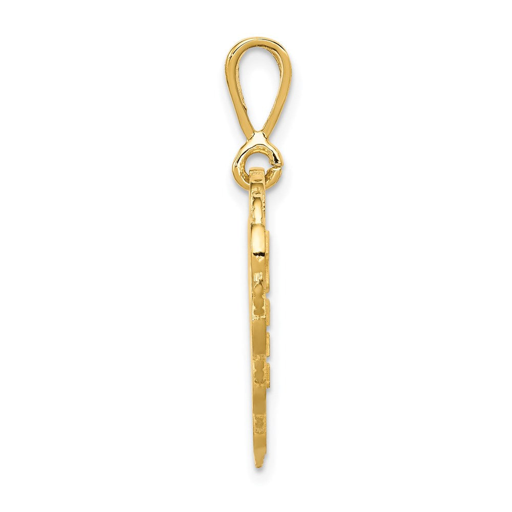 Million Charms 14K Yellow Gold Themed For My Daughter Charm