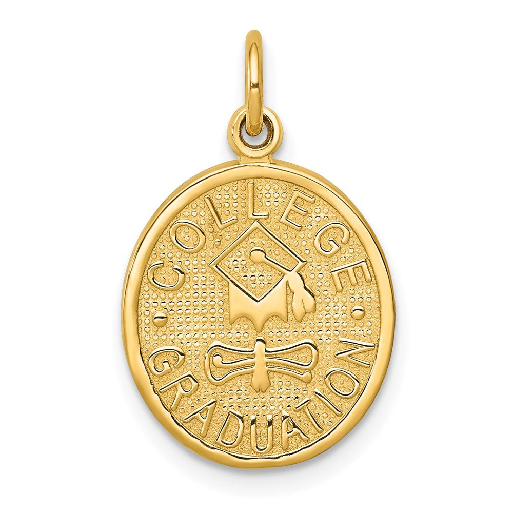 Million Charms 14K Yellow Gold Themed College Graduation Charm