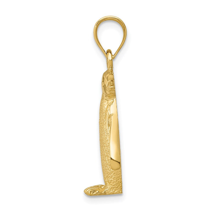 Million Charms 14K Yellow Gold Themed Penguin Charm