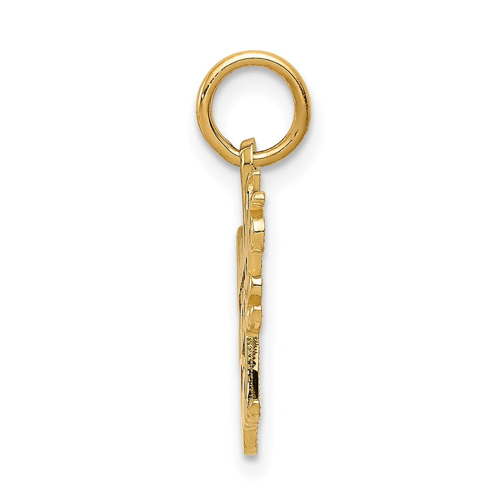 Million Charms 14K Yellow Gold Themed Daddy'S Little Girl Charm