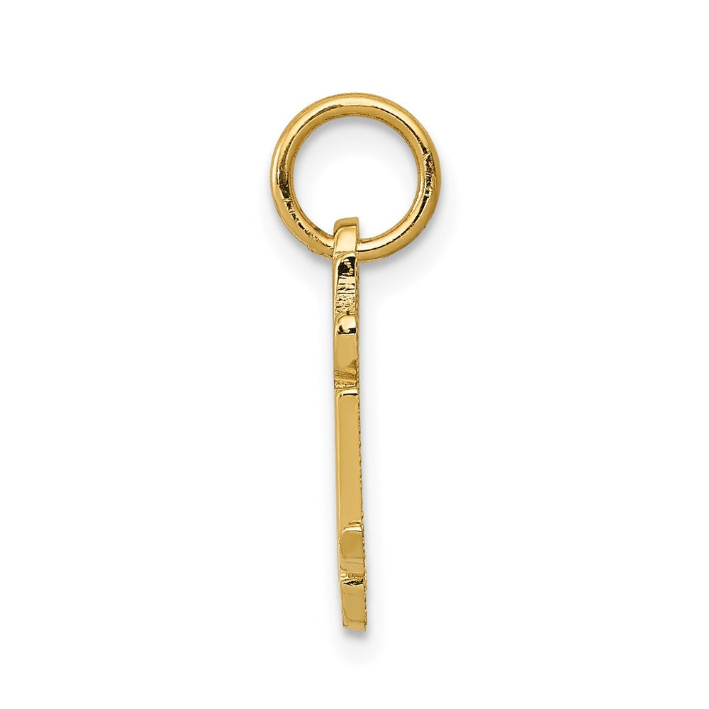Million Charms 14K Yellow Gold Themed Little Angel Charm